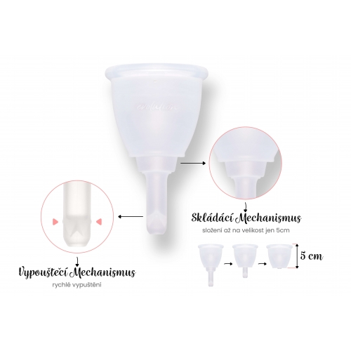 Kubeczek menstruacyjny z drenem LUNACUP