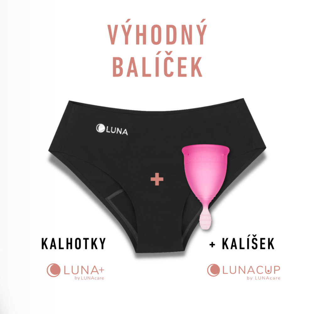 copy of PAKIET: Kubeczek menstruacyjny LUNACUP + Majtki LUNA+